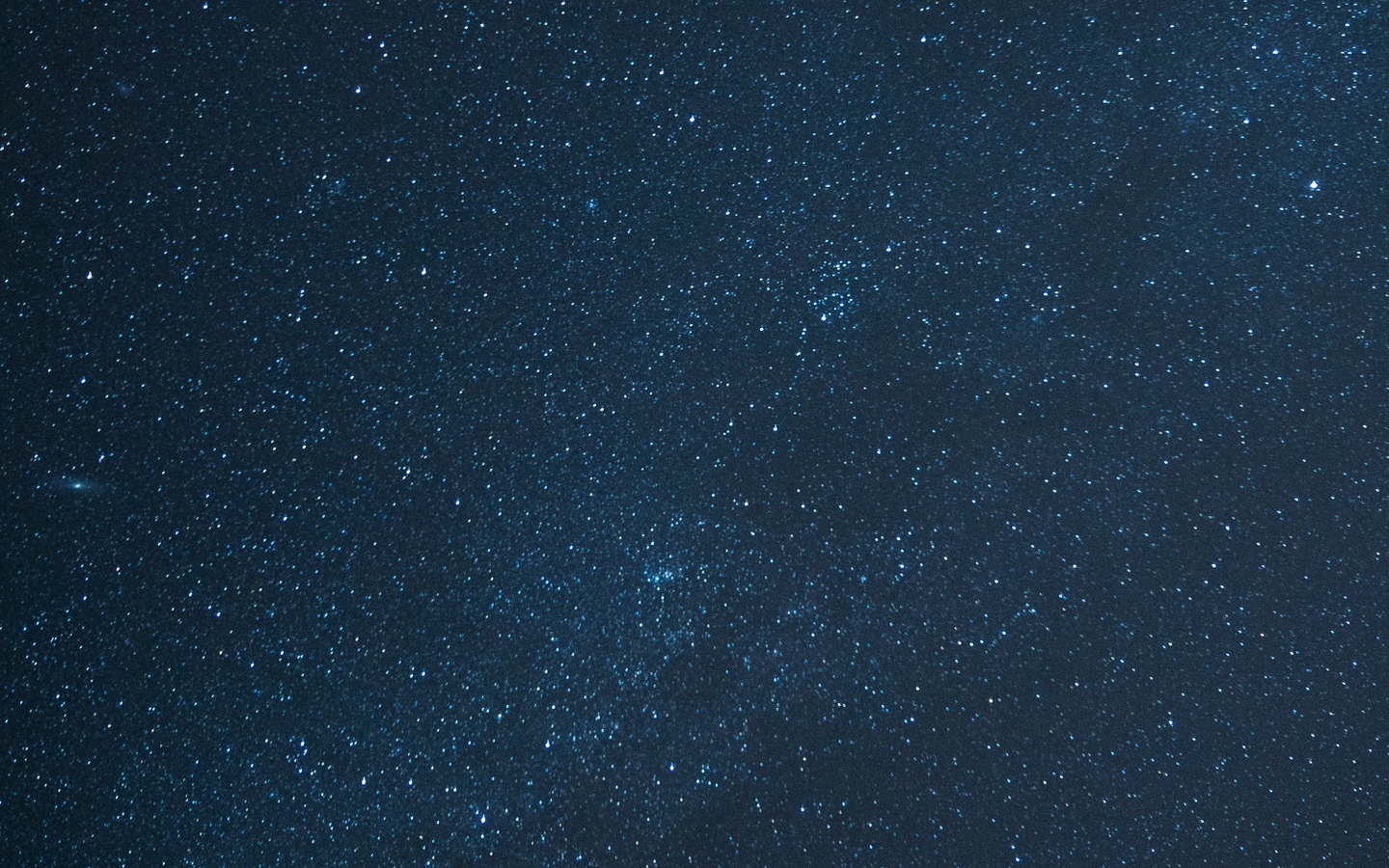 青色蒙版空旷宇宙繁星夜空大屏高清1440x900桌面壁纸